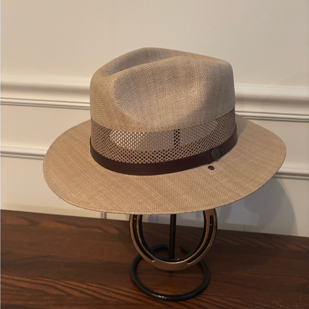 Stylish Tan Fedora Hat